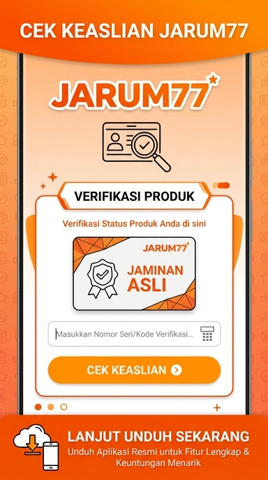 Tampilan kanal resmi jarum77
